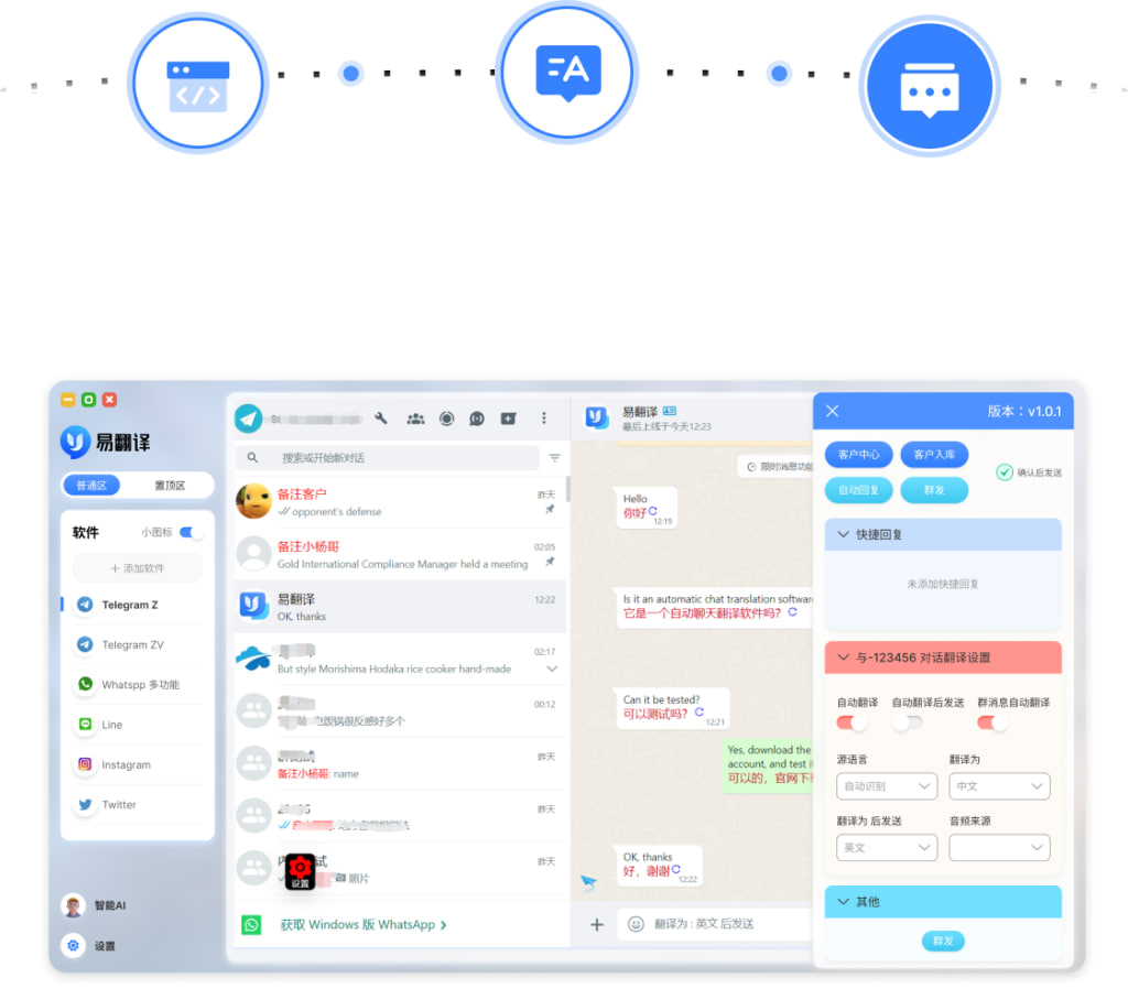 易翻译多行输入怎么换行？